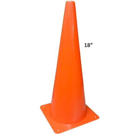 Jacks Imports Multi-Purpose Arena Training Cones 18" 10356-18
